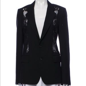 Alexander McQueen 2020 Lace Blazer